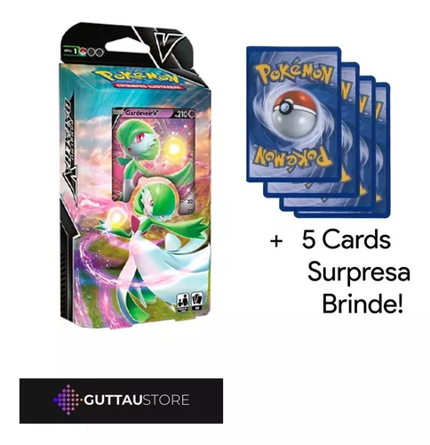 Pokémon Deck Gardevoir V Ee6 - Reinado Arrepiante - Copag