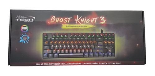 Imagen 5 de 6 de Teclado Gamer Mecanico Switch Outemu-blue Full Rgb Njoytech