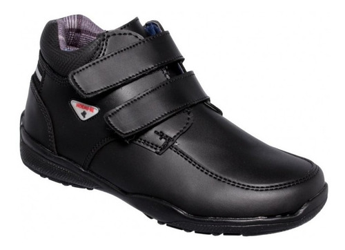 Zapato Escolar De Niño Simipiel Negro-mod.9200ro2122261