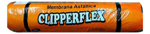 Membrana Asfaltica Aluminio Clipperflex 40kg Pintumm Color Negro