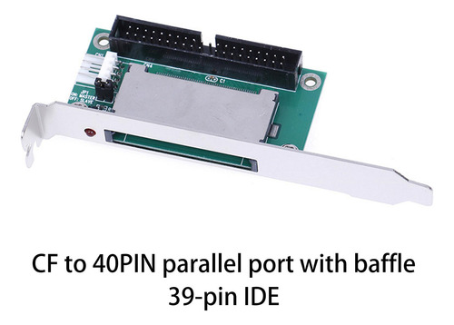 5 Adaptador De Arranque Cf A Ide De 40 Pines Con Soporte Pci