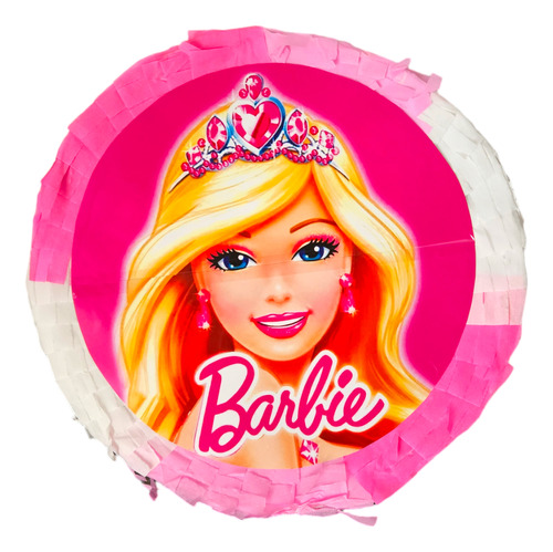 Piñata Infantil Motivo Barbie. 
