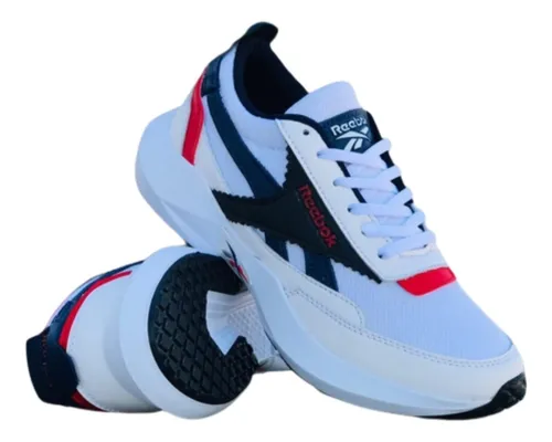 Zapatos reebok blancos clearance grandes