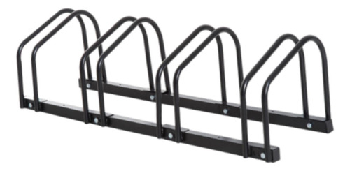 Soporte De Suelo Para 4 Bicicletas, Resistente Y Estable,