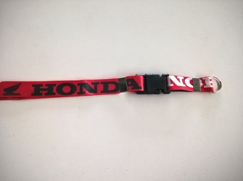 Chaveiro Cordão 50 Cm Logo Honda Cg, Titan E Fan 125 E 150