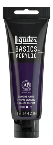 Tinta Acrilica Liquitex Basics 186 Dioxazine Purple 118ml