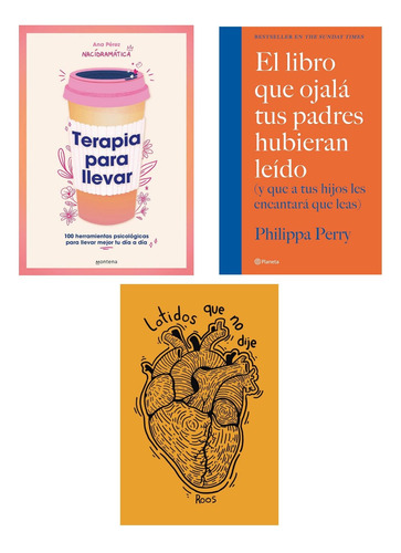 El Libro Que Ojalá Tus Padres+ Terapia Para Llevar + Latidos