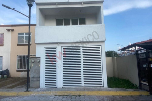 Casa En Condominio, Recien Ampliada, En Hacienda San Juan,