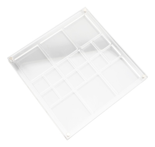 Expositor Acrílico Con Forma De Conchas Marinas, Compacto Y