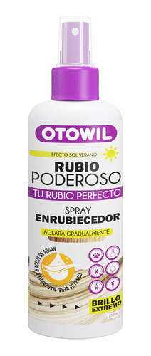  Otowil Rubio Poderoso Enrubiecedor Brillo X 180 Ml