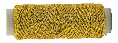 Lastex Metalizado 0,8mm Sao Jose 20/00 Pacote Com 10u Cor Dourado