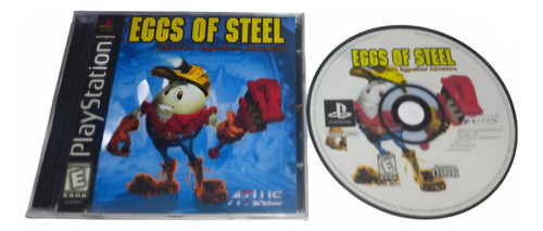 Eggs Of Steel Patch Mídia Preta Playstation 1