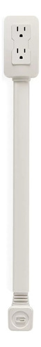 Extensor De Toma De Corriente Con Usb Y Corriente Alterna, A