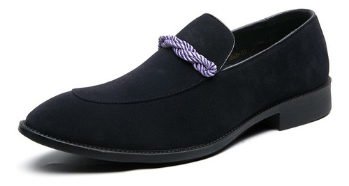 Zapatos Mocasines De Cuero Para Hombre