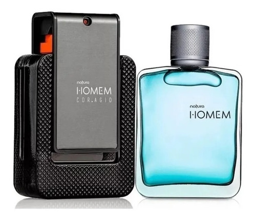 Homem Coragio + Homem Clasico Natura - mL a $966