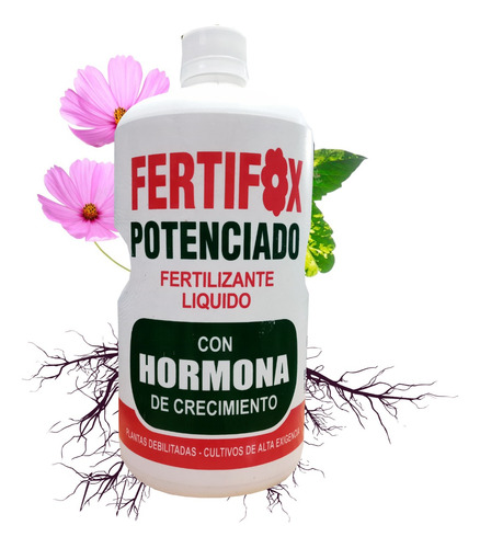 Fertifox 1l Follage/floración/crecimiento Fertilizante.