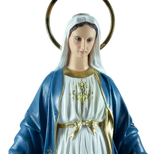 Imagem Escultura Nossa Senhora Das Graças - Colorida 40cm