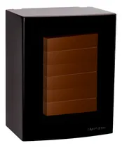Comprar Caixa De Sobrepor Preta 6 Interruptores Simples Marrom Sleek