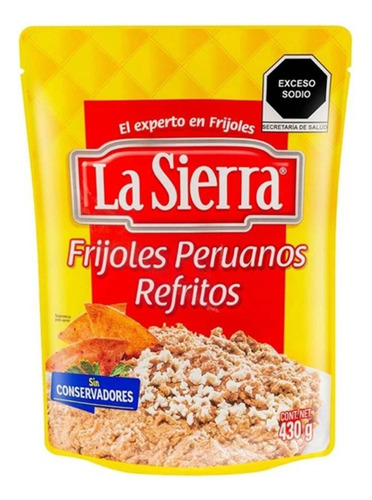 Frijoles Peruanos La Sierra Refritos 430 G