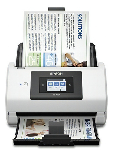 Escaner Epson Workforce Ds-780n 600x600 Dpi Color Usb 3.0 /v Color Negro/blanco