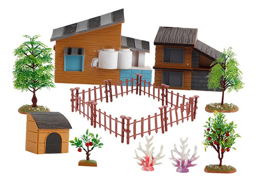 Mini Maqueta De, Arquitectura, Juguetes De Aprendizaje