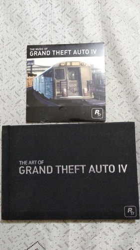 Ps3 Grand Thef Auto 4 Soundtrack*sin Usar* Y Libro De Arte