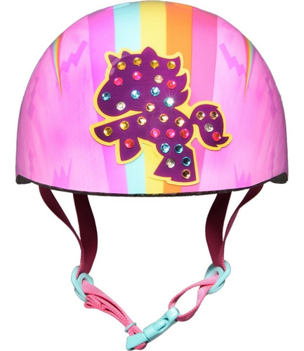 Imagen 2 de 5 de Casco Raskullz Unicorn Bolt Para Niñas (50-54cm) Skake, Bike