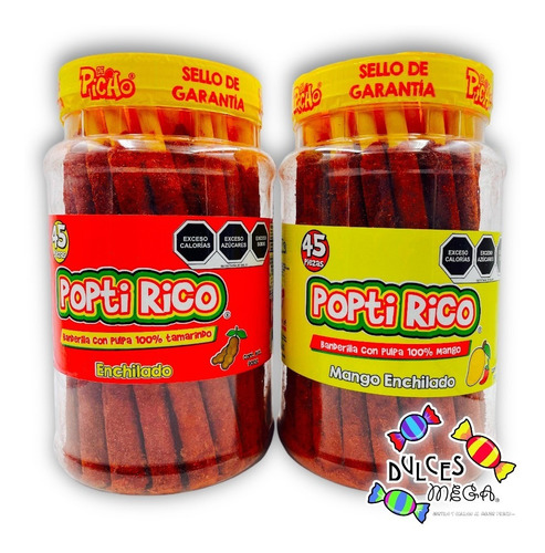 Picao Banderilla Gde Mango/tamarindo 2 Pack C/90pz 1.800kg 