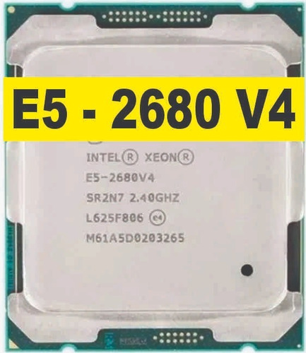 Processador Intel Xeon E5-2680 V4 Com 14 Núcleos