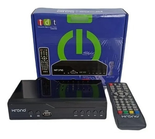 Decodificador Tdt Krono Digital Hd Funciona En Todos Tv 