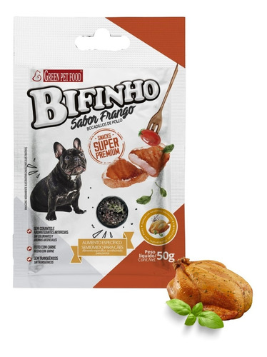 Bifinho Para Cães Sabor Frango Super Premium Green Pet Food