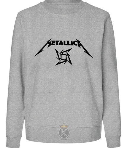 Poleron Polo Metallica - Banda - Musica- Metal - Rock  - Estampaking.