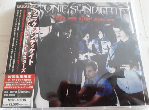 Sonic Syndicate - Love And Other Disasters Cd & Dvd Japones