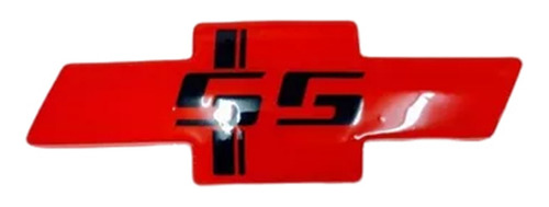 Emblema Frontal Parrilla Chevrolet Silverado Ss Rojo 92-98