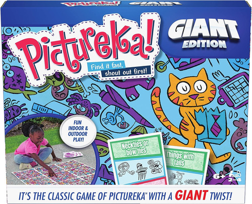 Juego De Mesa Pictureka! 2 A 4 Jugadores, En Ingles