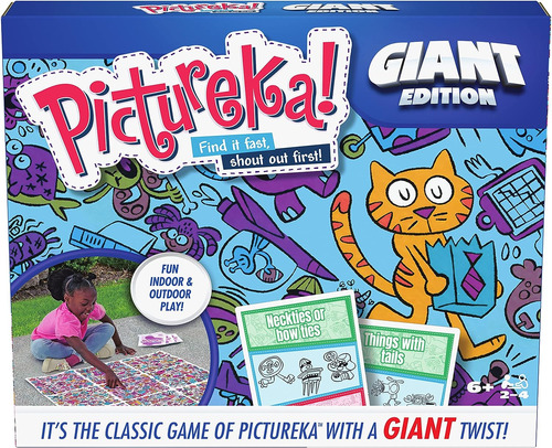 Juego Pictureka Giant Edition Para Niños Juegos De Mesa Fami