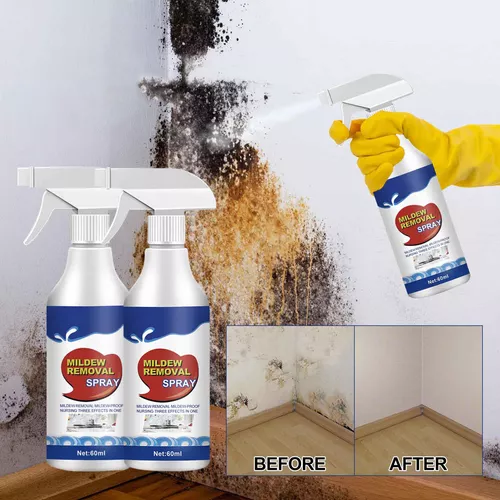 Spray eliminador de moho de 60ml limpiador de moho doméstico