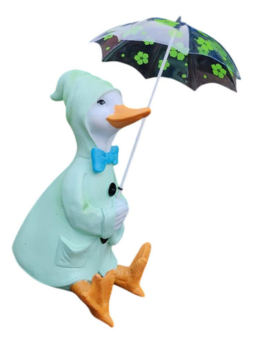 Figura En Miniatura Garden Duck Statue Crafts Diy 1