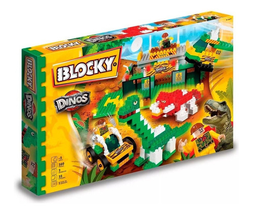 Blocky Dinosaurios X 260 Piezas. Dimare