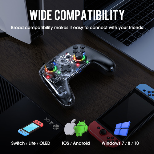 Control Joystick Gamepad Inalambrico Onikuma Cons Pc Nswitch