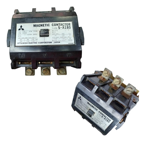 Contactor 220amp 220vmagnético Mitsubishi Interruptor