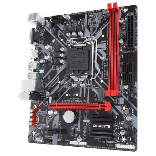 Placa Mãe B360m Gaming Hd Gigabyte 32gb Ddr4 Lga1151