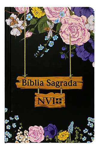 Bíblia Sagrada Slim - Nvi - Capa Dura Jardim Preta, De Vários Autores., Vol. 1. Editorial Cpp, Capa Dura Em Português, 2023
