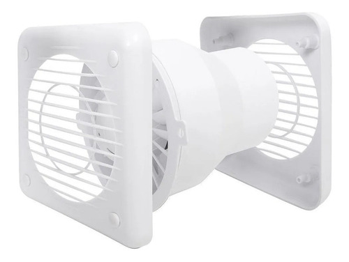 Imagem 2 de 6 de Exaustor De Ambientes Banheiros Itc Vento Com Adaptador 18w