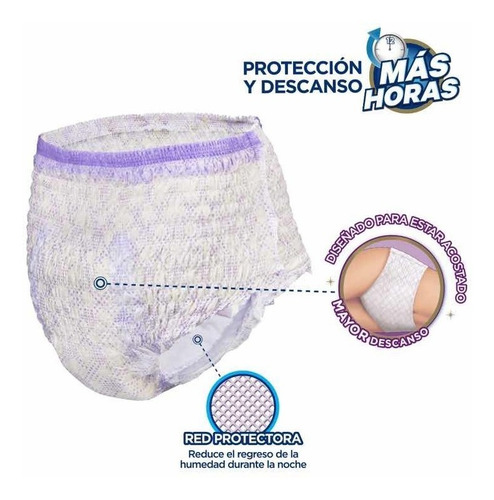 Imagen 4 de 4 de Tena Pants Nocturno G 8 Piezas