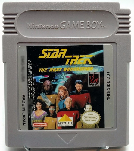 Star Trek The Next Generation  Nintendo Game Boy