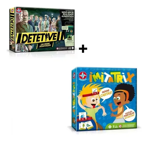comprar Jogos Detetive Com App De Realidade Aumentada + Imitatrix Es