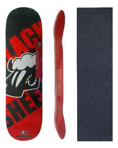 Shape Maple Skate Black Sheep 8'' + Parafuso Base 10 Cromado