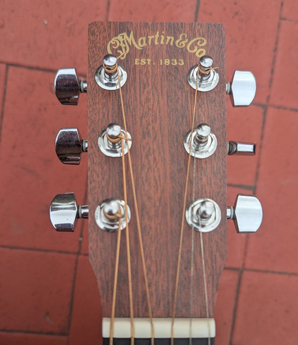 Guitarra Acústica Martin Mini Lx1 Little (taylor, Yamaha) Marrón Claro Diestro Stratabond (Usado)