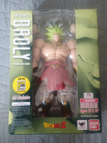 Sh Figuarts Dragon Ball Broly San Diego Comic Con 2016 (Usado)
